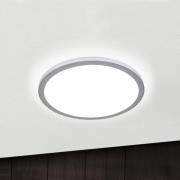 Titanfarbene LED-Deckenlampe Aria, dimmbar - 40 cm