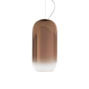 Artemide Gople Mini Hängelampe, bronze/schwarz