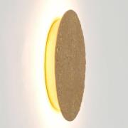 LED-Wandleuchte Meteor, Ø 19 cm, gold