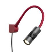 OLIGO A little bit colour Stecker schwarz/rot matt