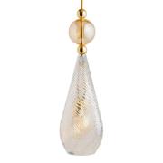 EBB & FLOW Smykke L gold crystal swirl gold-rauch