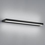 Helestra Slate LED-Wandleuchte, matt schwarz 60 cm