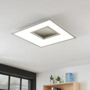 LED-Deckenleuchte Durun, dimmbar, CCT, eckig 60 cm