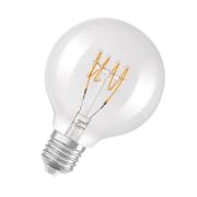 OSRAM LED-Globe E27 G80 4,8W 2.700K Filament dimm