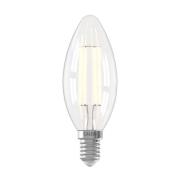 Calex Smart LED-Leuchtmittel E14 B35 4,9W Kerze 1800K-3000K