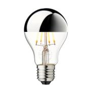 LED-Kopfspiegellampe Arbitrary E27 silber 3,5W 2700K dimmbar