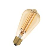 OSRAM LED Vintage 1906 Edison, gold, E27, 5,8 W, 822, dim.