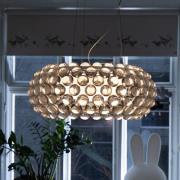 Foscarini Caboche Plus media Pendel on/off grau