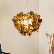 Slamp Veli Design-Hängeleuchte, Ø 42cm, gold