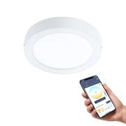 EGLO connect Fueva-Z Deckenlampe, Ø 21cm weiß