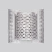 Northern Butterfly perforated Wandlampe aluminium