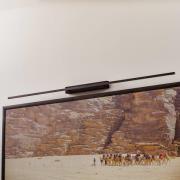 Quitani LED-Bilderleuchte Tolu, schwarz, Länge 158 cm