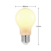 LED-Lampe E27 4W 2.700K dimmbar, opal