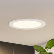Prios LED-Einbaulampe Cadance, weiß, 22 cm, dimmbar