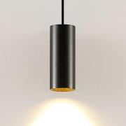 Arcchio Pendelleuchte Ejona, Höhe 15 cm, schwarz, Metall