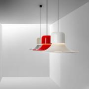 Stilnovo Campana LED-Hängeleuchte, DALI-Push, rot