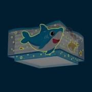 Dalber Little Shark Deckenlampe Meeresmotiv 1-fl.