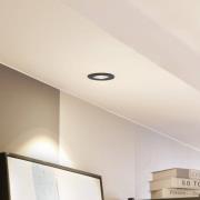 Arcchio LED-Downlight Zarik schwarz, 3.000K