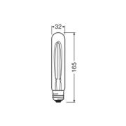 OSRAM LED Vintage 1906, Tube, gold, E27, 4,8 W, 822, dim.