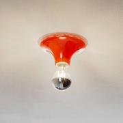 Artemide Teti Design-Deckenleuchte, transparent orange