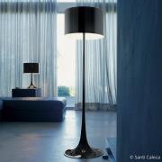 FLOS Spun Light F - schwarze Stehleuchte