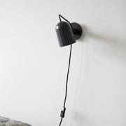 HAY Noc Wall LED-Wandlampe mit Stecker, dunkelgrau