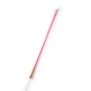 SELETTI Linea LED-Stehleuchte mit Holz, fuchsia