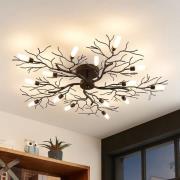 Lindby Deckenleuchte Bigna, Ø 98 cm, 15-flammig, Metall, G9