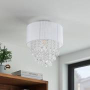 Lindby Ewelina Deckenlampe mit Acrylglas-Behang