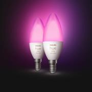 Philips Hue Kerze White&Color Amb. E14 5,3W 2er