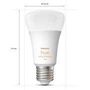 Philips Hue White Ambiance E27 LED-Lampe 11W 1055lm