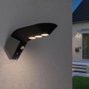 Paulmann LED-Solar-Außenwandlampe Soley anthrazit