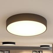 Arcchio LED-Deckenlampe Noabelle, Ø 60 cm, schwarz, Metall