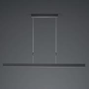 LED-Hängeleuchte Delta, 130 cm, schwarz