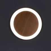 LED-Wandleuchte Morton 3-Step-dim Holzoptik 30 cm