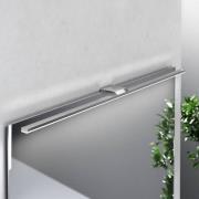 LED-Spiegelleuchte Triga IP44, chrom, 80cm, 4.000K