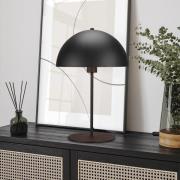 Tischleuchte Nola, schwarz/gold, Höhe 45 cm, Metall