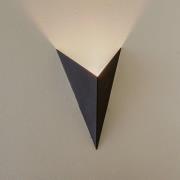 Wandleuchte Form 4, schwarz, 19 x 30 cm