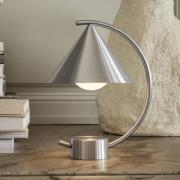 ferm LIVING LED-Akkutischleuchte Meridian, stahl, dimmbar