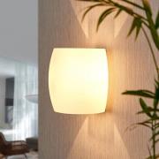 Glas-Wandlampe Lusine