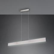 LED-Hängeleuchte Galway, nickel matt, up/down, CCT, Metall