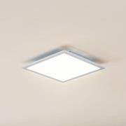 Lindby LED-Panel Enja, weiß, Alu, 39,5 cm x 39,5 cm