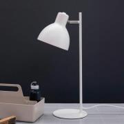 Dyberg Larsen Tischlampe Skagen, weiß, Höhe 50 cm, Metall