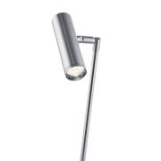 LED-Tischlampe Tom Pro, nickel matt, Höhe 47 cm, CCT, Dimmer