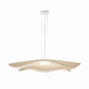 Bover LED-Hängelampe Mediterránia S/105.2, weiß/cremefarben