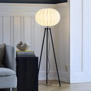 PR Home Stehleuchte Base, schwarz, Höhe 125 cm, Textil