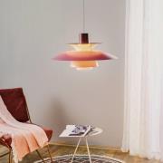 Louis Poulsen PH 5, Designer-Pendellampe, rosa