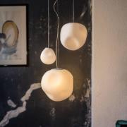 Foscarini Hängeleuchte Hoba Media, Ø 24 cm, Abhängung 350 cm