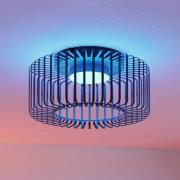 EGLO connect LED-Deckenleuchte Ginestrone-Z, schwarz, Alu