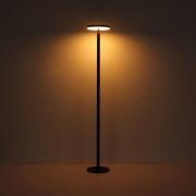 LED-Solar-Stehleuchte 36508, schwarz, Aluminium, CCT, IP54